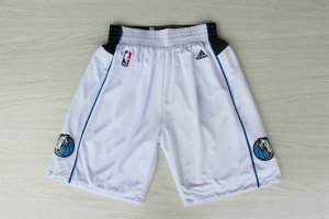Maillot De Basket Dallas Mavericks Tissus Sportif Fans Edition Blanc Short